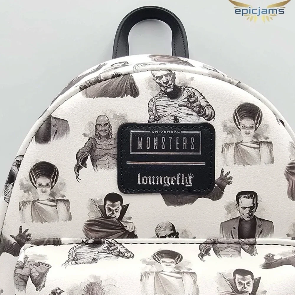 Loungefly Universal Monsters Icons Mini Backpack NWT
